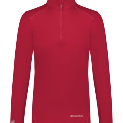 Ladies 1/4 Zip Pullover Powered by Coolcore(r) Thumbnail