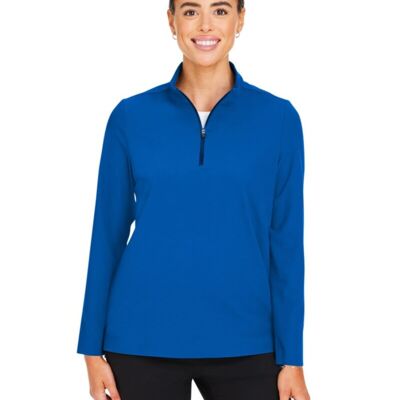 Women's CrownLux Performance® Windsor Welded Quarter-Zip Pullover Thumbnail