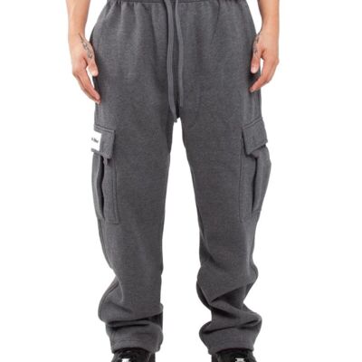 Men's Fleece Cargo Pocket Sweatpants Thumbnail