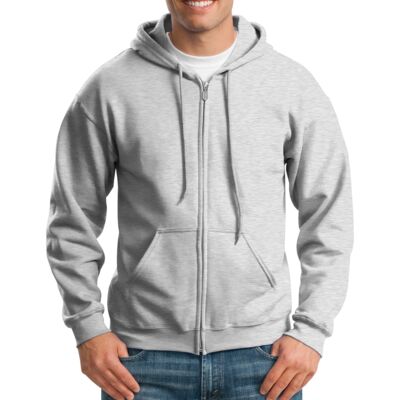 Heavy Blend Full Zip Hooded Sweatshirt Thumbnail