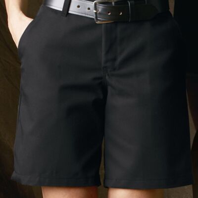 Women's Plain Front Shorts, 8 Inch Inseam Thumbnail