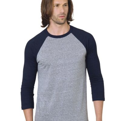 Unisex Triblend Three-Quarter Sleeve Raglan T-Shirt Thumbnail