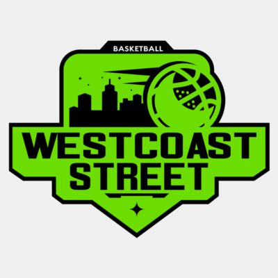 Westcoast Street Basketball logo template Thumbnail