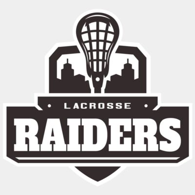 Raiders Lacrosse Logo Template Thumbnail