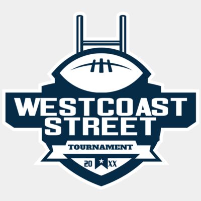 West Coast Street Tournament logo template Thumbnail