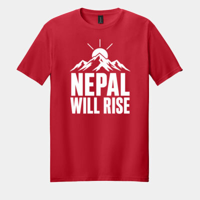 Nepal Will Rise T-Shirt Thumbnail