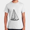 Ultra Cotton ® 100% US Cotton T Shirt with Pocket Thumbnail