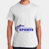 Ultra Cotton ® 100% US Cotton T Shirt with Pocket Thumbnail