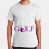 Ultra Cotton ® 100% US Cotton T Shirt with Pocket Thumbnail