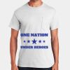 Ultra Cotton ® 100% US Cotton T Shirt with Pocket Thumbnail