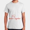 Ultra Cotton ® 100% US Cotton T Shirt with Pocket Thumbnail