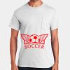 Ultra Cotton ® 100% US Cotton T Shirt with Pocket Thumbnail