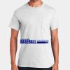 Ultra Cotton ® 100% US Cotton T Shirt with Pocket Thumbnail