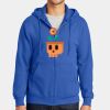 Tall Essential Fleece Full Zip Hooded Sweatshirt Thumbnail