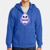 Tall Essential Fleece Full Zip Hooded Sweatshirt Thumbnail